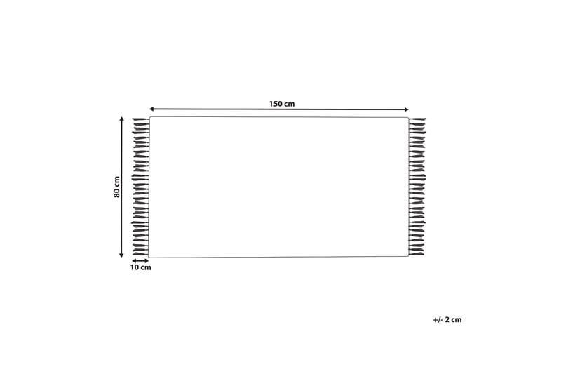 Kalfa Juteteppe 80x150 cm - Beige - Tekstiler - Tepper & Matter - Moderne tepper - Sisaltepper