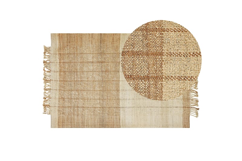 Karkin Juteteppe 200x300 cm - Beige - Tekstiler - Tepper & Matter - Moderne tepper - Sisaltepper