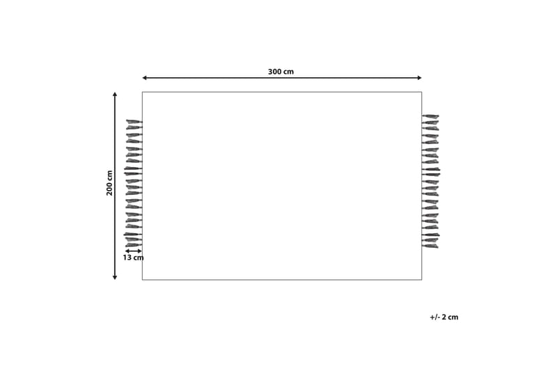 Karkin Juteteppe 200x300 cm - Beige - Tekstiler - Tepper & Matter - Moderne tepper - Sisaltepper