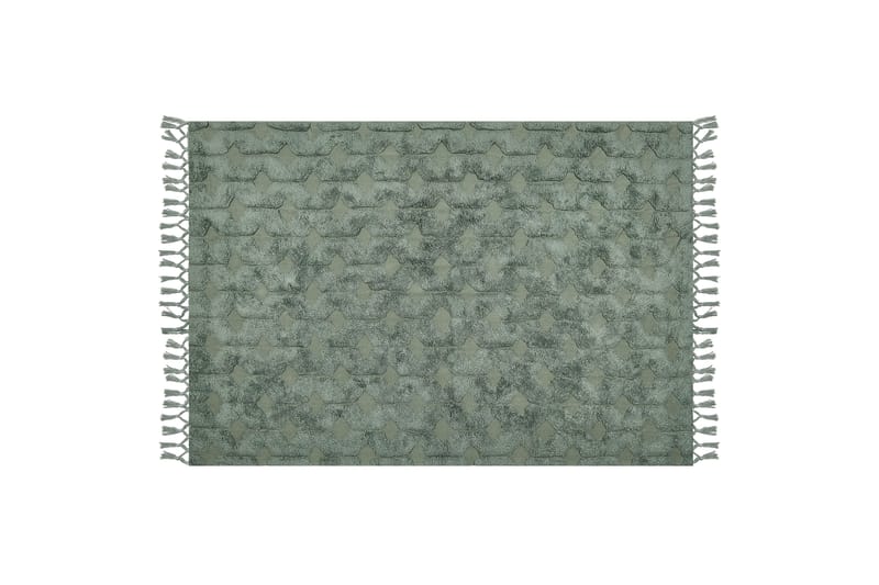 Kars Ryeteppe 140x200 cm - Grønn - Tekstiler - Tepper & Matter - Moderne tepper - Ryeteppe
