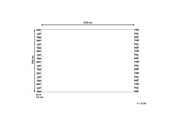 Kars Ryeteppe 160x230 cm - Grønn - Tekstiler - Tepper & Matter - Moderne tepper - Ryeteppe