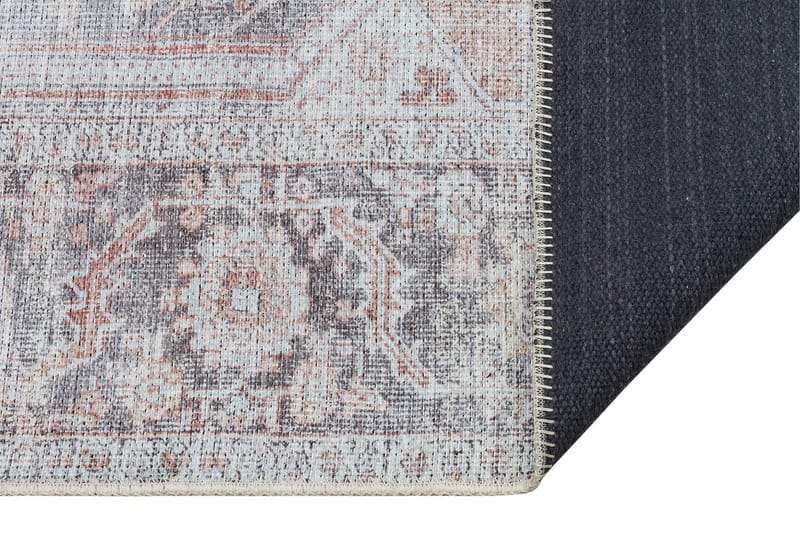 Kashan Wiltonteppe 80x200 cm Oval - Beige/Oransje - Tekstiler - Tepper & Matter - Moderne tepper - Wiltontepper