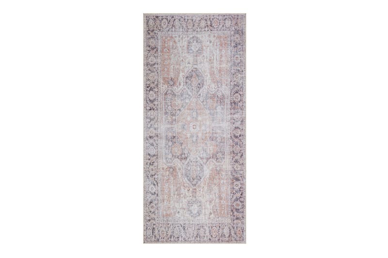 Kashan Wiltonteppe 80x200 cm Oval - Beige/Oransje - Tekstiler - Tepper & Matter - Moderne tepper - Wiltontepper