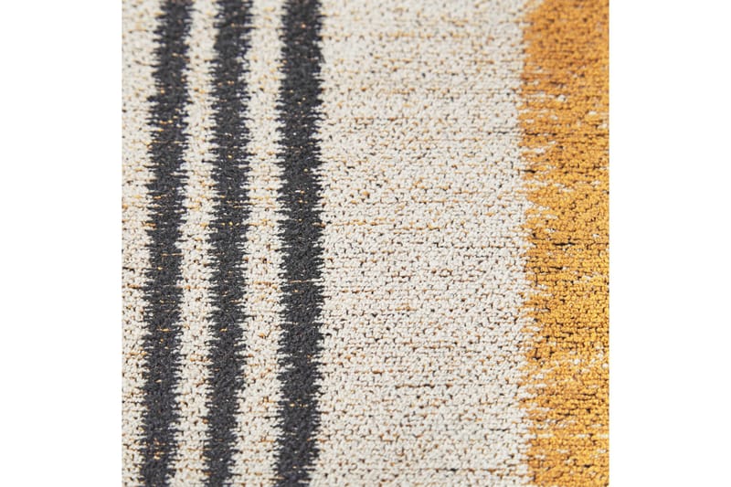 Katra Bomullsteppe 140x200 cm - Gul - Tekstiler - Tepper & Matter - Moderne tepper - Ryeteppe