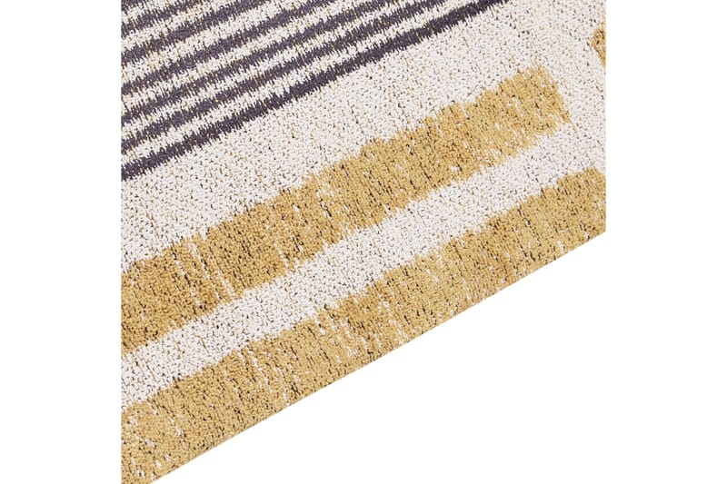 Katra Ryeteppe 80x150 cm - Gul - Tekstiler - Tepper & Matter - Moderne tepper - Ryeteppe