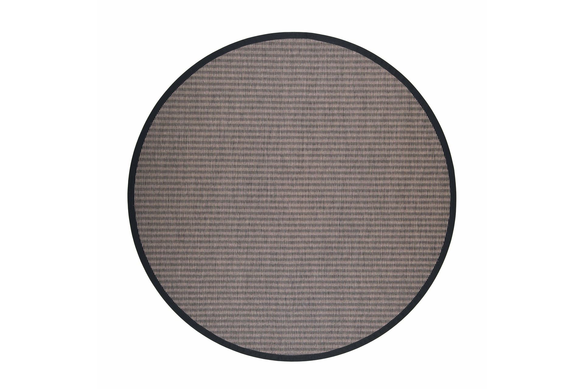 Kelo Matte Rund 133 cm Brun/Svart - Vm Carpet