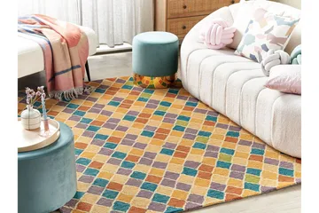 Keskin Ullteppe 160x230 cm - Beige - Tekstiler - Tepper & Matter - Moderne tepper - Ullteppe