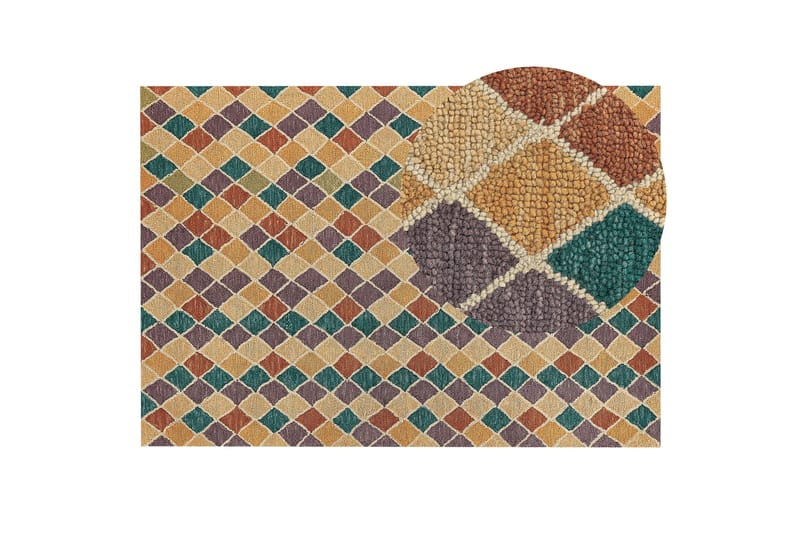 Keskin Ullteppe 160x230 cm - Beige - Tekstiler - Tepper & Matter - Moderne tepper - Ullteppe