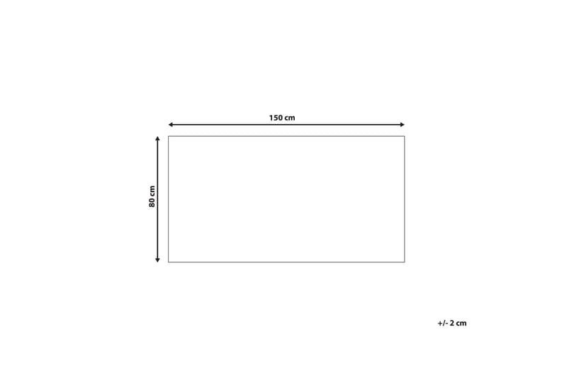 Keskin Ullteppe 80x150 cm - Beige - Tekstiler - Tepper & Matter - Moderne tepper - Ullteppe
