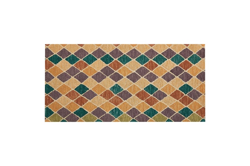 Keskin Ullteppe 80x150 cm - Beige - Tekstiler - Tepper & Matter - Moderne tepper - Ullteppe