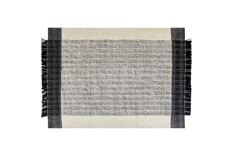 Ketenli Ullteppe 160x230 cm, Svart/hvit