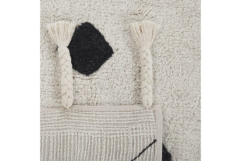 Khemisset Bomullsteppe 80x150 cm - Svart/hvit - Tekstiler - Tepper & Matter - Moderne tepper - Bomullstepper