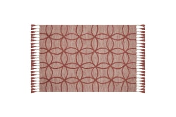 Kirsehir Bomullsteppe 160x230 cm - Rød - Tekstiler - Tepper & Matter - Moderne tepper - Bomullstepper