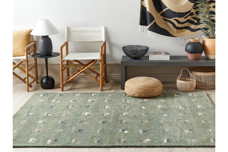 Kizarli Ryeteppe 160x230 cm, Grønn