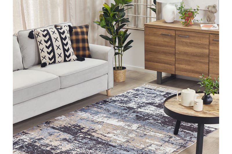 Konakli Ryeteppe 140x200 cm - Beige - Tekstiler - Tepper & Matter - Moderne tepper - Ryeteppe