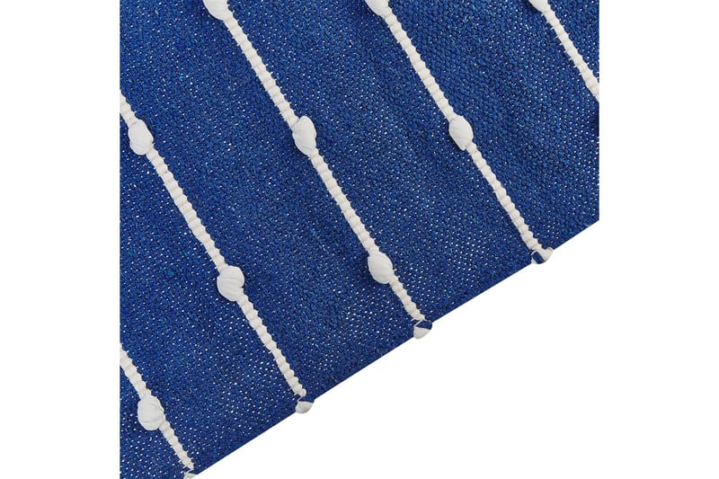 Kondhali Ryeteppe 80x150 cm - Blå - Tekstiler - Tepper & Matter - Moderne tepper - Ryeteppe