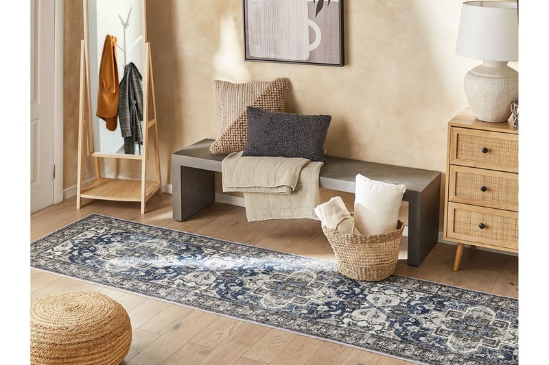 Kottar Ryeteppe 80x240 cm - Grå - Tekstiler - Tepper & Matter - Moderne tepper - Gangmatter