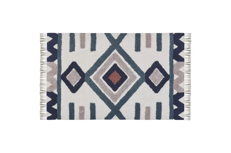 Kozlu Ryeteppe 140x200 cm, Blå
