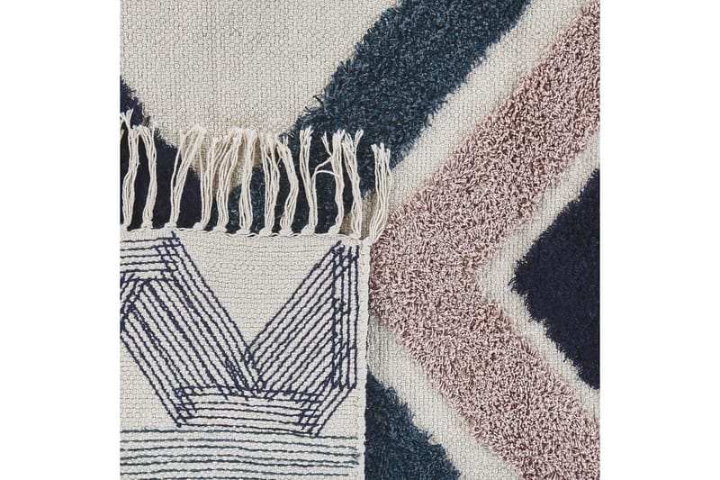 Kozlu Ryeteppe 160x230 cm - Blå - Tekstiler - Tepper & Matter - Moderne tepper - Ryeteppe