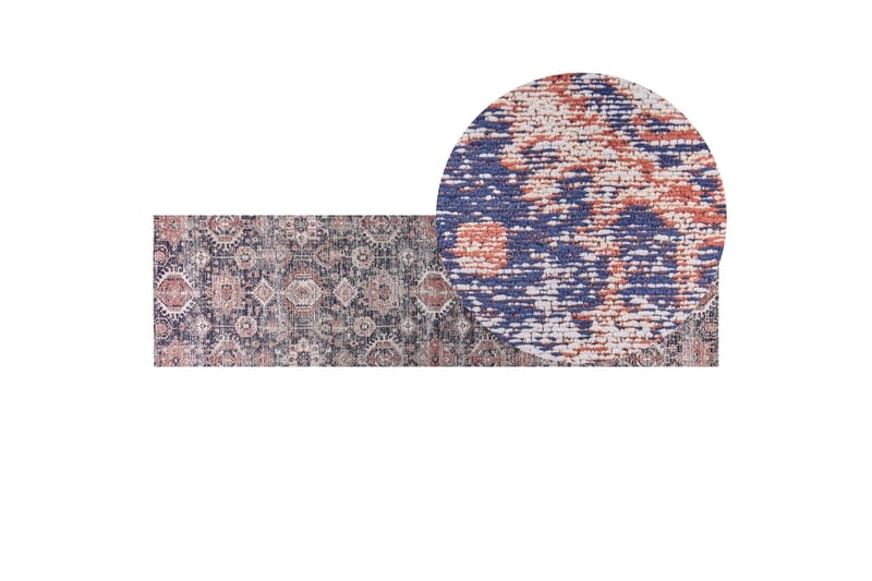 Kurin Gangmatte 80x300 cm - Blå - Tekstiler - Tepper & Matter - Moderne tepper - Gangmatter