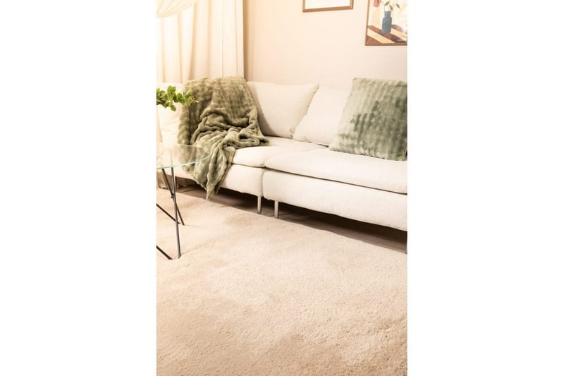 Langhåret teppe Royal Deluxe - 140x200 cm, Greige - Tekstiler - Tepper & Matter - Moderne tepper - Ryeteppe