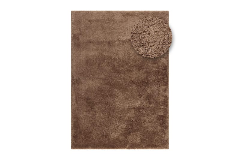 Langhåret teppe Royal Deluxe - 140x200 cm, Mokka - Tekstiler - Tepper & Matter - Moderne tepper - Ryeteppe