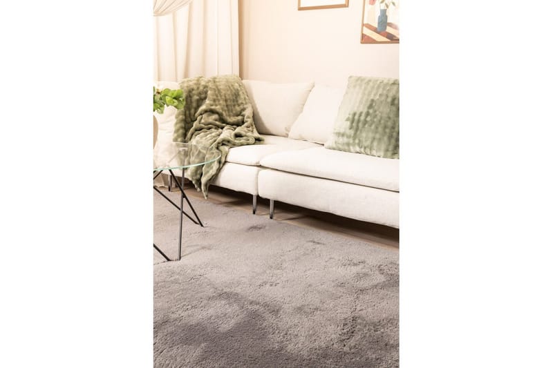 Langhåret teppe Royal Deluxe - 160x230 cm, Grå - Tekstiler - Tepper & Matter - Moderne tepper - Ryeteppe