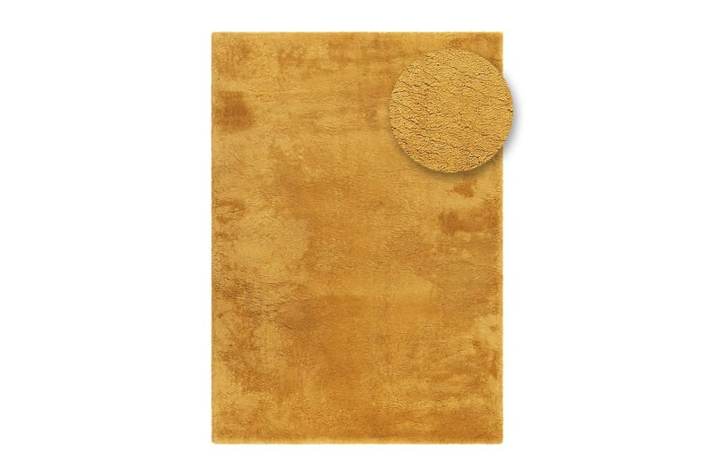Langhåret teppe Royal Deluxe - 160x230 cm, Gul - Tekstiler - Tepper & Matter - Moderne tepper - Ryeteppe