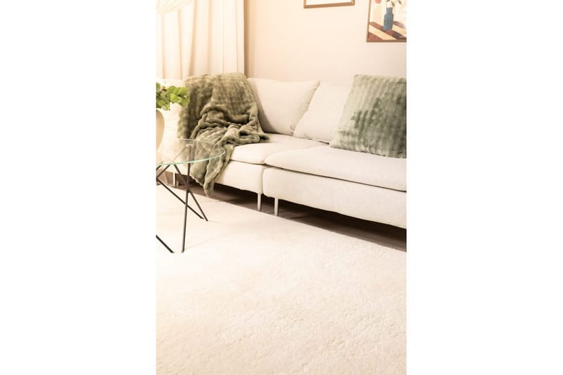 Langhåret teppe Royal Deluxe - 160x230 cm, Krem - Tekstiler - Tepper & Matter - Moderne tepper - Ryeteppe