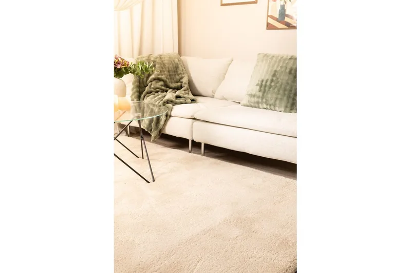 Langhåret teppe Royal Deluxe - 160x230 cm, Natur - Tekstiler - Tepper & Matter - Moderne tepper - Ryeteppe