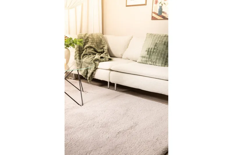 Langhåret teppe Royal Deluxe - 160x230 cm, Sølv - Tekstiler - Tepper & Matter - Moderne tepper - Ryeteppe