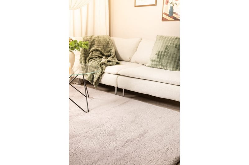 Langhåret teppe Royal Deluxe - 160x230 cm, Sølv - Tekstiler - Tepper & Matter - Moderne tepper - Ryeteppe