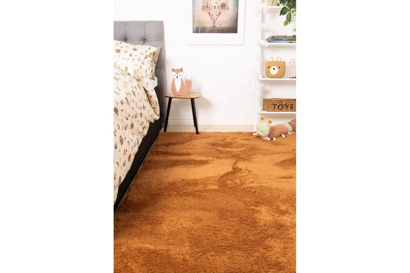 Langhåret teppe Royal Deluxe - 160x230 cm, Terrakotta - Tekstiler - Tepper & Matter - Moderne tepper - Ryeteppe