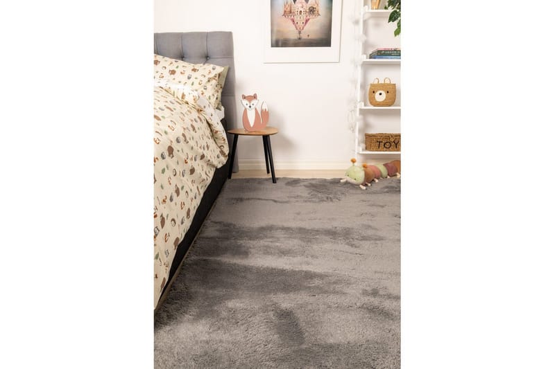 Langhåret teppe Royal Deluxe - 230x330 cm, Grå - Tekstiler - Tepper & Matter - Moderne tepper - Ryeteppe