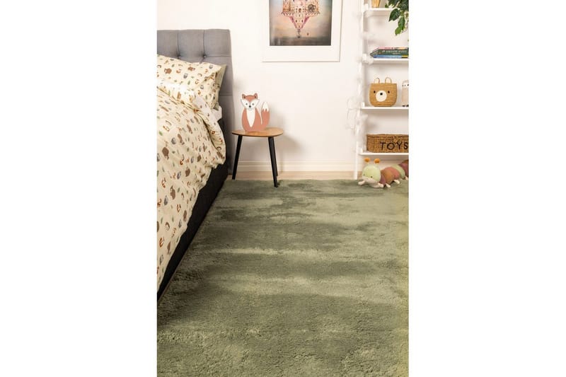 Langhåret teppe Royal Deluxe - 230x330 cm, Grønn - Tekstiler - Tepper & Matter - Moderne tepper - Ryeteppe