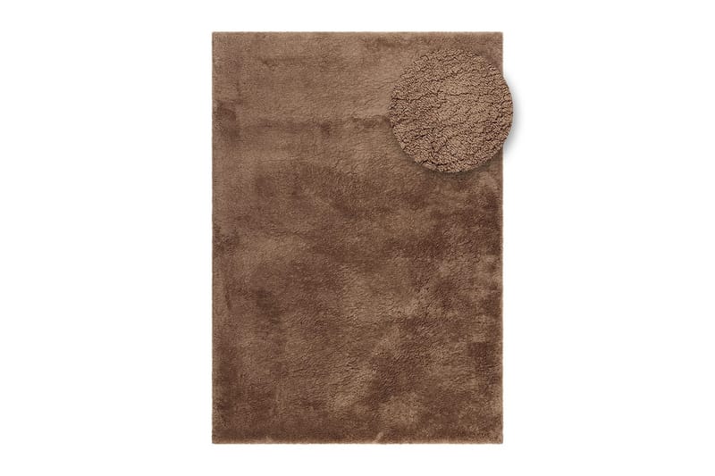Langhåret teppe Royal Deluxe - 230x330 cm, Mokka - Tekstiler - Tepper & Matter - Moderne tepper - Ryeteppe