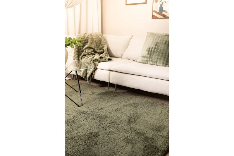 Langhåret teppe Royal Deluxe - 230x330 cm, Smaragdgrønn - Tekstiler - Tepper & Matter - Moderne tepper - Ryeteppe