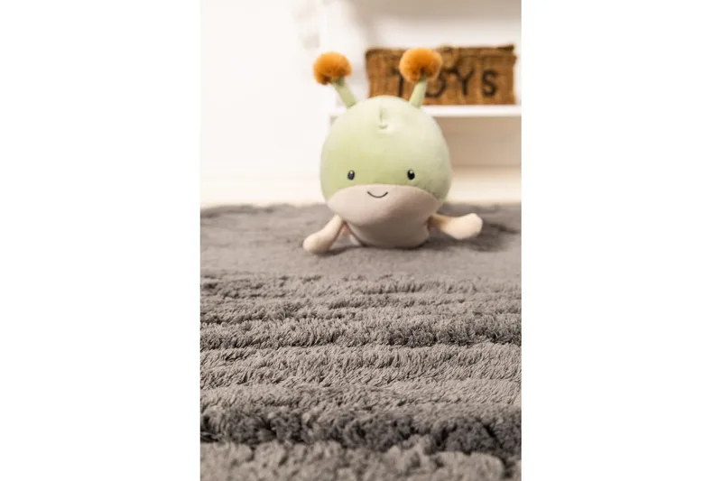 Langhåret teppe Royal Deluxe - 80x180 cm, Grå - Tekstiler - Tepper & Matter - Moderne tepper - Ryeteppe