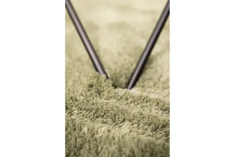 Langhåret teppe Royal Deluxe - 80x180 cm, Grønn - Tekstiler - Tepper & Matter - Moderne tepper - Ryeteppe