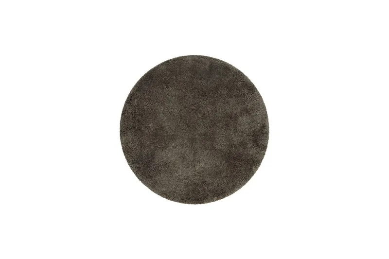 Langhåret teppe Royal Deluxe Rund - 160x160 cm, Smaragdgrønn - Tekstiler - Tepper & Matter - Moderne tepper - Ryeteppe