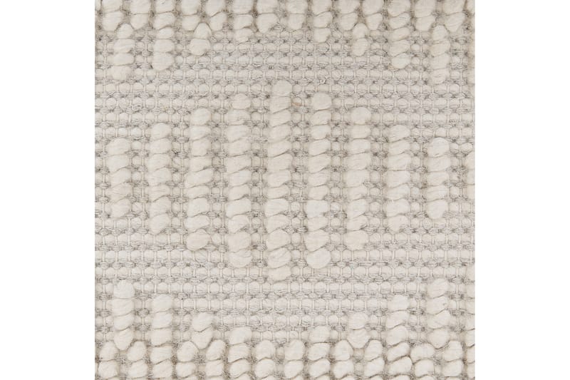 Lapseki Ullteppe 200x200 cm - Beige - Tekstiler - Tepper & Matter - Moderne tepper - Ullteppe