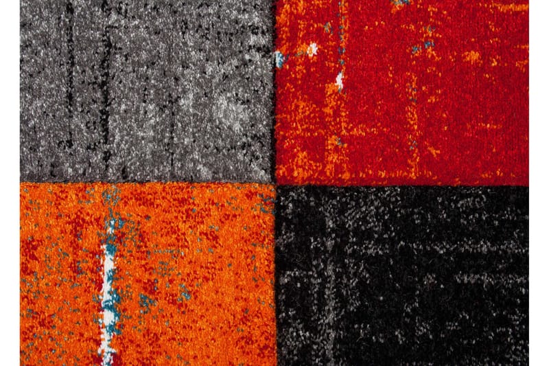 London Square Friezematte 160x230 - Rød/Oransje - Tekstiler - Tepper & Matter - Moderne tepper - Wiltontepper