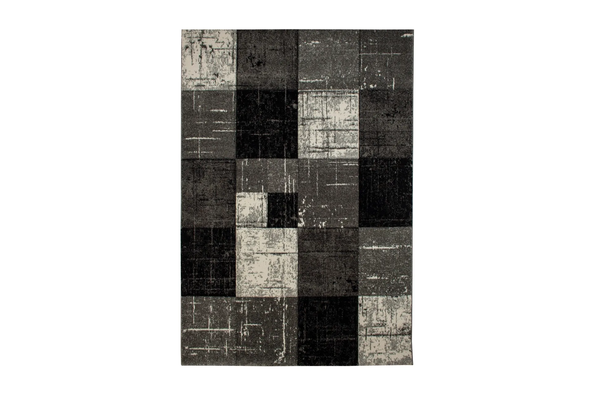 London Square Friezematte 160x230 - Svart/Grå