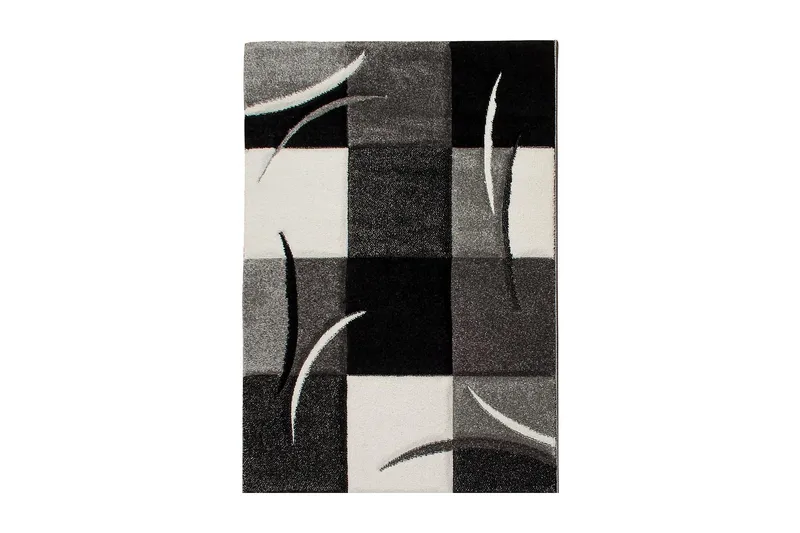 London Patch Friezematte 200x290 - Svart - Tekstiler - Tepper & Matter - Moderne tepper - Wiltontepper