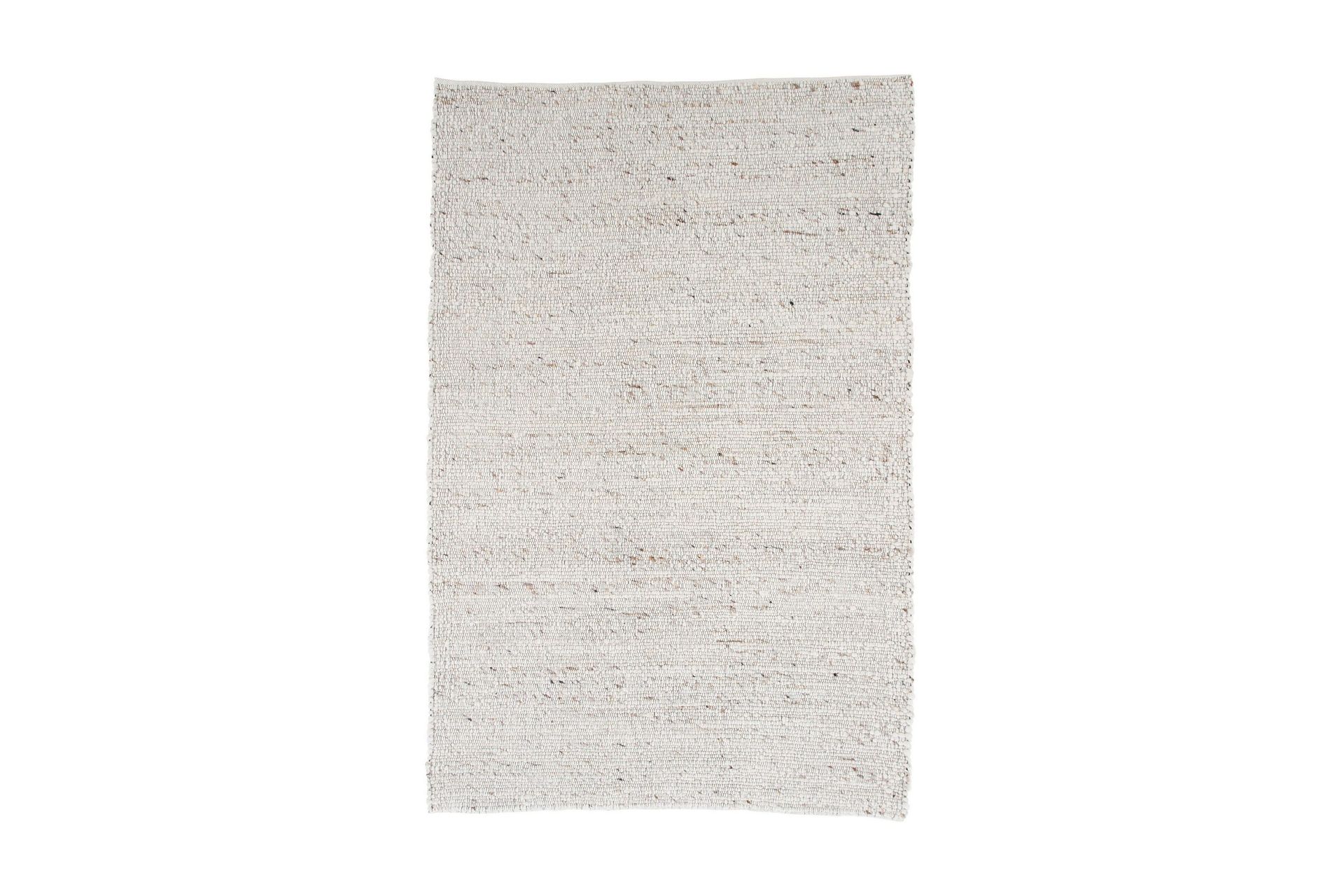 Loump Ullmatte 200x300 cm - Hvid/Beige