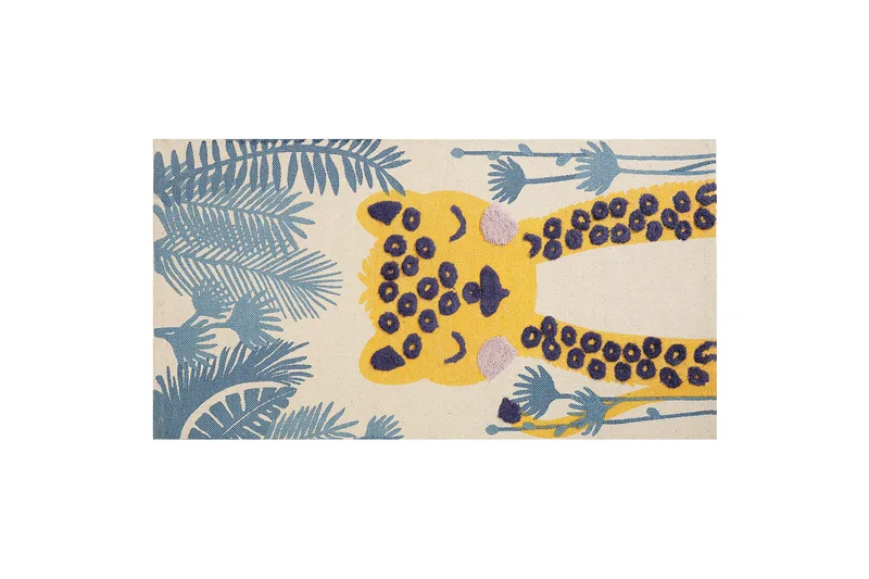 Luas Bomullsteppe 80x150 cm, Beige