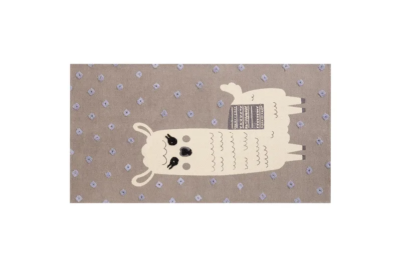 Lubuk Bomullsteppe 80x150 cm, Brun