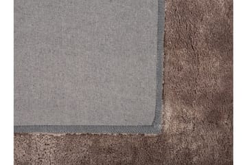Lyme Matte Lång Lugg 200x200 cm - Lysebrun - Tekstiler - Tepper & Matter - Moderne tepper - Ryeteppe