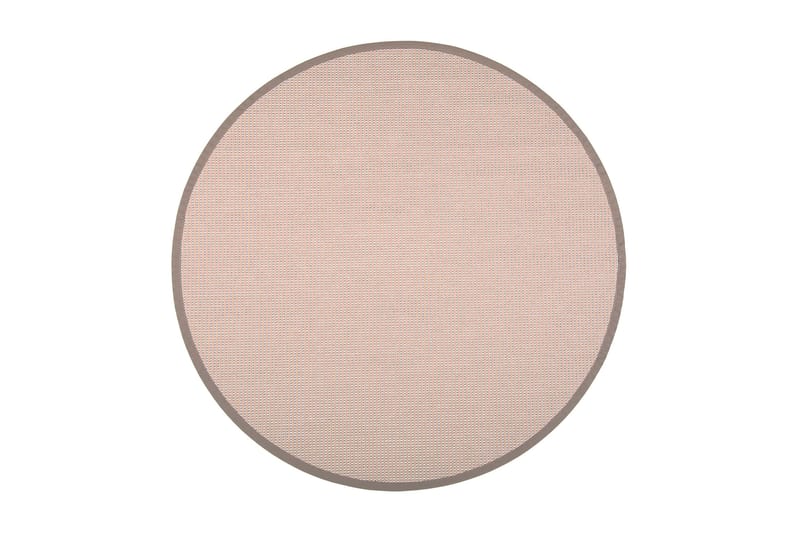 Lyyra2 Matte Rund 133 cm Beige, Vm Carpet
