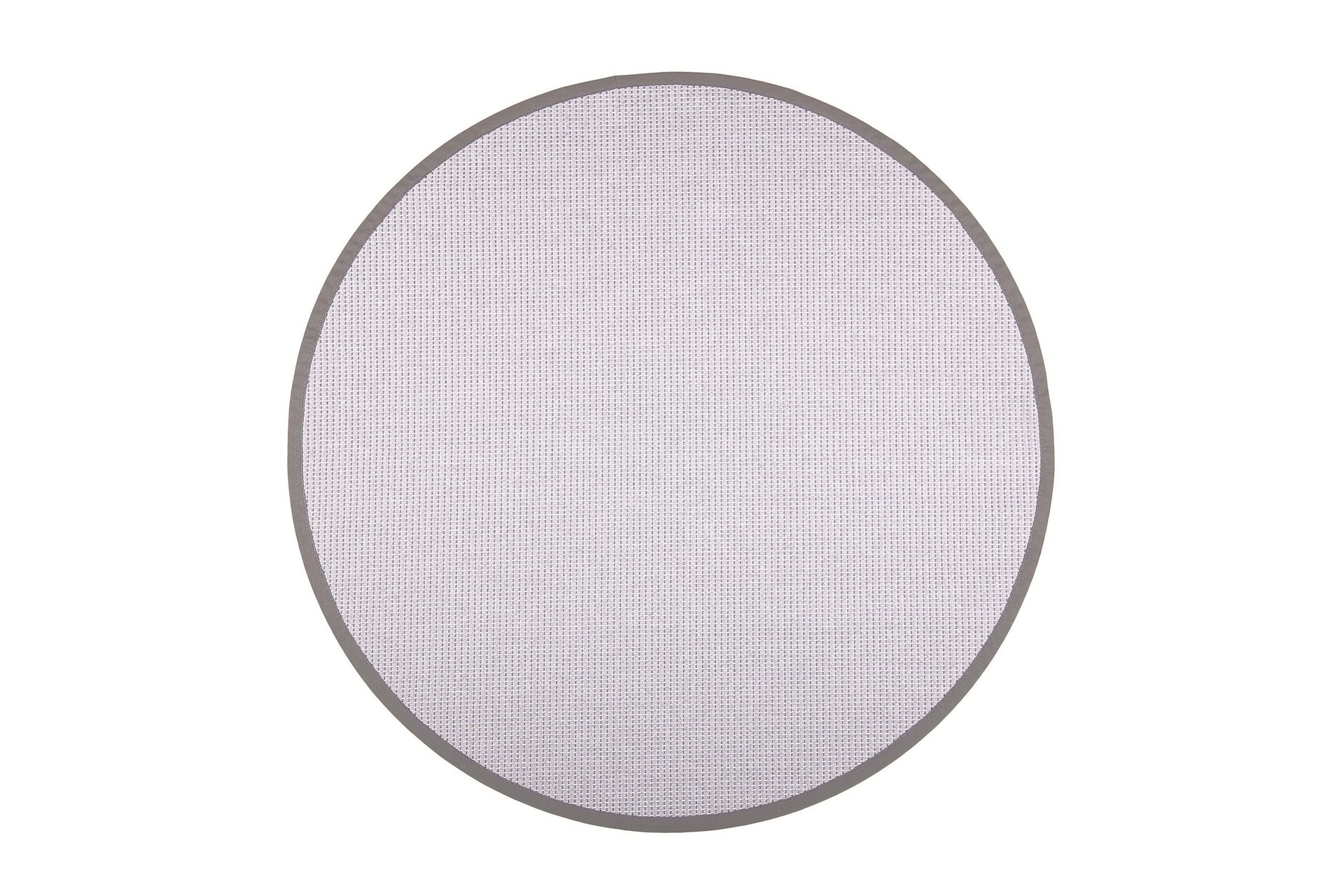 Lyyra2 Matte Rund 133 cm Lysegrå - Vm Carpet